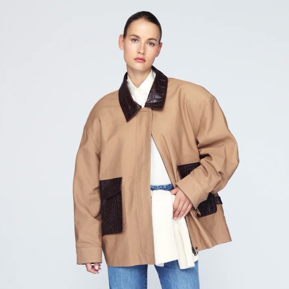 NEW - DUCIE Magda Canvas Jacket - small